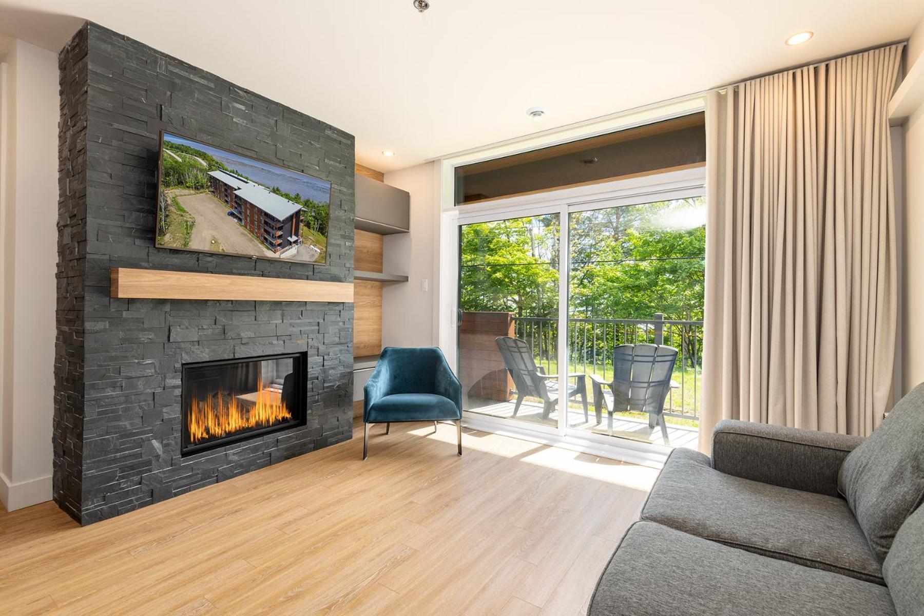 Les Appartements Du Massif De Charlevoix Petite-Riviere-Saint-Francois Szoba fotó